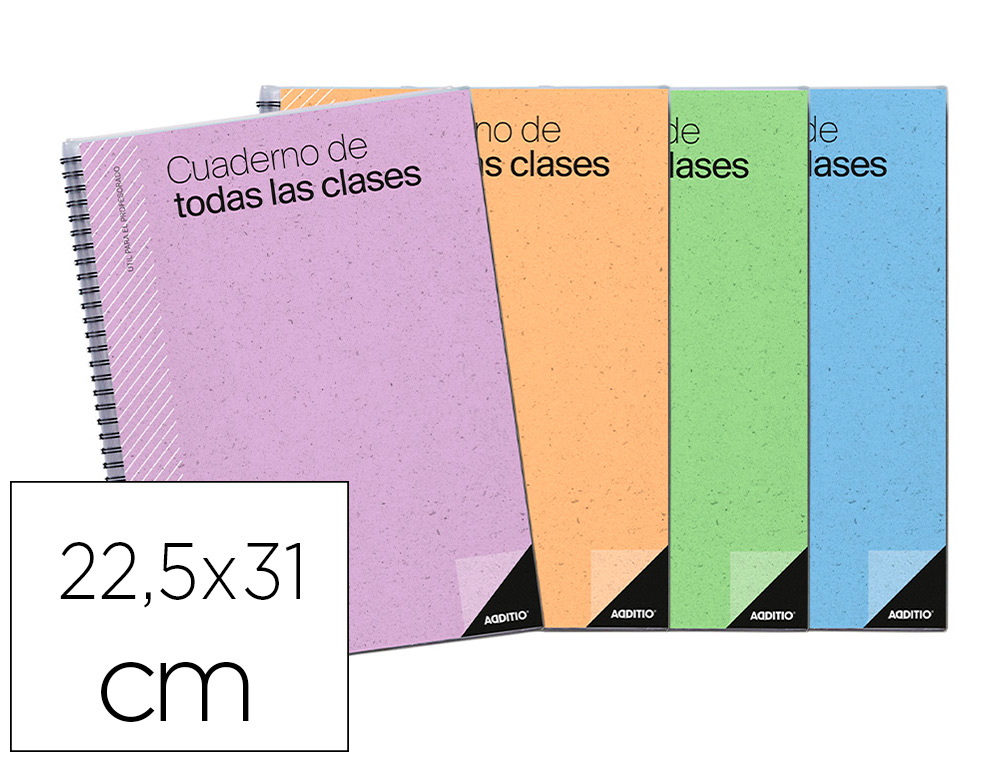 BLOC DE TODAS LAS CLASES ADDITIO PLAN MENSUAL DEL CURSO EVALUACION CONTINUA Y PROGRAMACION SEMANAL 22,5X31CM