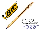 [9213401] BOLIGRAFO BIC CRISTAL CELEBRATION ORO TINTA AZUL UNIDAD