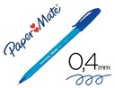 [S0957130] BOLIGRAFO PAPER MATE INKJOY 100 PUNTA MEDIA TRAZO 1MM AZUL