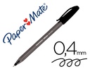 [S0957120] BOLIGRAFO PAPER MATE INKJOY 100 PUNTA MEDIA TRAZO 1MM NEGRO