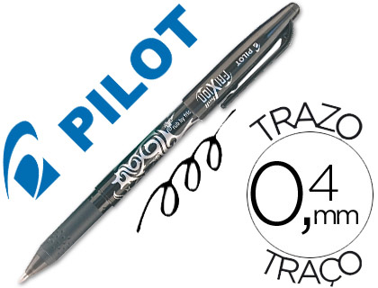 BOLIGRAFO PILOT FRIXION NEGRO