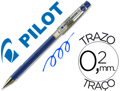 BOLIGRAFO PILOT PUNTA AGUJA G-TEC-C4 AZUL