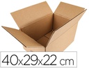 [KF26135] CAJA PARA EMBALAR Q-CONNECT AMERICANA MEDIDAS 400X290X220 MM ESPESOR CARTON 5 MM