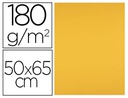 [CT48] CARTULINA LIDERPAPEL 50X65 180 GR ORO VIEJO PAQUETE DE 25