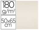 [CX62] CARTULINA LIDERPAPEL 50X65 CM 180G/M2 CREMA PAQUETE DE 25