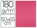 [CX63] CARTULINA LIDERPAPEL 50X65 CM 180G/M2 FUCSIA PAQUETE DE 25