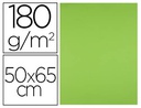 [CX72] CARTULINA LIDERPAPEL 50X65 CM 180G/M2 VERDE PISTACHO PAQUETEDE 25