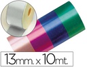 [2412-05] CINTA FANTASIA 10 MT X 13 MM PLATA