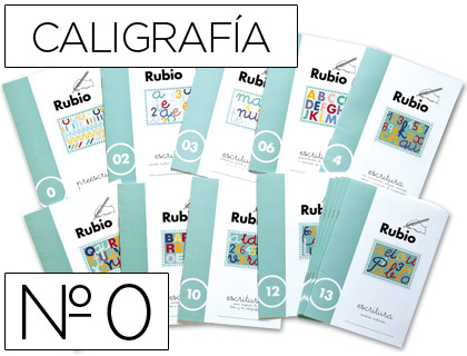 CUADERNO RUBIO ESCRITURA 0 (PREESCRITURA)