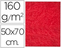 [FE01] FIELTRO LIDERPAPEL 50X70CM ROJO 160G/M2