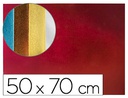 [GE90] GOMA EVA LIDERPAPEL 50X70 CM ESPESOR 2 MM METALIZADA ROJO