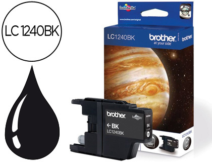 INK-JET BROTHER LC-1240BK NEGRO -600PAG- MFC-J6510DW MFC-J6710DW MFC-J6910DW