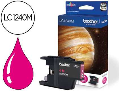 INK-JET BROTHER LC-1240M MAGENTA -600PAG- MFC-J6510DW MFC-J6710DW MFC-J6910DW