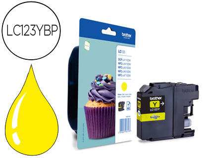 INK-JET BROTHER MFC-J4410DW/4510 DW AMARILLO 600 PAG