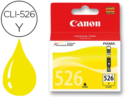 INK-JET CANON CLI-526 Y AMARILLO