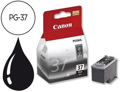 INK-JET CANON IP1800/2500 NEGRO PG-37