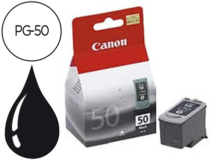 INK-JET CANON IP2200, MP150/170/450/460 JX200/500 NEGRO ALTO RENDIMIENTO PG-50