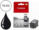 [2969B001] INK-JET CANON PG-512 NEGRO PIXMA MP240/260/480 400 PAG