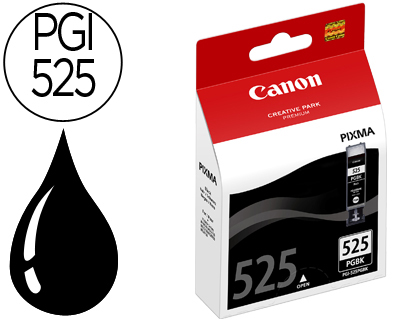 INK-JET CANON PGI- 525 BK NEGRO