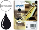 [C13T16214012] INK-JET EPSON 16 WF2010W WF2510WF WF2520NF WF2530WF WF2540WF NEGRO 175 PAG