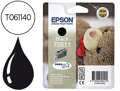 INK-JET EPSON STYLUS D68/D88/D 88 PLUS, DX3800/DX4200/DX4800 NEGRO