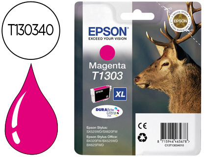 INK-JET EPSON STYLUS T1303 MAGENTA OFFICE BX320F EXTRA ALTA CAPACIDAD