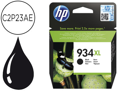 INK-JET HP 934XL OJP 6230 6830 NEGRO 1000 PAG