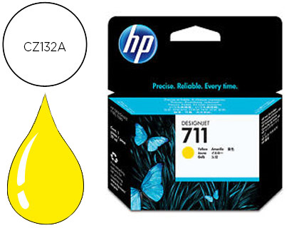 INK-JET HP N.711 AMARILLO 29 ML DESIGNJET T120 / T520