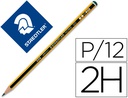 [1204] LAPICES DE GRAFITO STAEDTLER NORIS N.4 2H UNIDAD