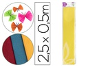 [CP02] PAPEL CRESPON LIDERPAPEL 50 CM X 2.5M 34G/M2 AMARILLO