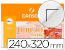 [C200406346] PAPEL DIBUJO BASIK 240X320 DIN A4 + 130 GR. CON RECUADRO -MINIPACK DE 10 HOJAS