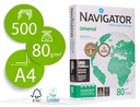 [NAV-80-A4] PAPEL FOTOCOPIADORA NAVIGATOR DIN A4 80 GRAMOS -PAQUETE DE 500 HOJAS