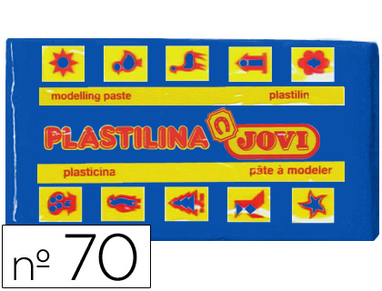 PLASTILINA JOVI 70 AZUL OSCURO -UNIDAD TAMAÑO PEQUEÑO