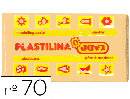 PLASTILINA JOVI 70 CARNE -UNIDAD -TAMAÑO PEQUEÑO