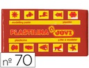 [70-09] PLASTILINA JOVI 70 MARRON -UNIDAD -TAMAÑO PEQUEÑO