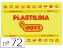 [72-02] PLASTILINA JOVI 72 AMARILLO CLARO -UNIDAD -TAMAÑO GRANDE