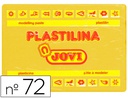 [72-03] PLASTILINA JOVI 72 AMARILLO OSCURO -UNIDAD -TAMAÑO GRANDE