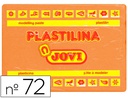 [72-04] PLASTILINA JOVI 72 NARANJA -UNIDAD -TAMAÑO GRANDE