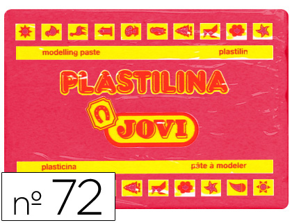 PLASTILINA JOVI 72 RUBI -UNIDAD -TAMAÑO GRANDE