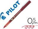 [NV7R] ROTULADOR PILOT PUNTA AGUJA V-7 ROJO 0.7 MM