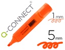 [KF01115] ROTULADOR Q-CONNECT FLUORESCENTE NARANJA PUNTA BISELADA