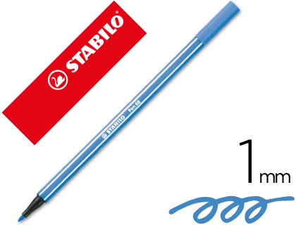 ROTULADOR STABILO PEN 68 AZUL OSCURO 1 MM