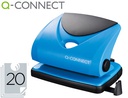 [KF02155] TALADRADOR Q-CONNECT KF02155 AZUL -ABERTURA 2 MM -CAPACIDAD 20 HOJAS