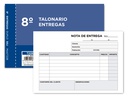 [T228] TALONARIO LIDERPAPEL ENTREGAS 8º ORIGINAL Y COPIA T228 APAISADO