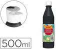 [50630] TEMPERA LIQUIDA JOVI ESCOLAR 500 ML NEGRO