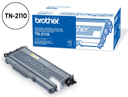 TONER BROTHER TN-2110 HL-2140 HL-2150N HL-2170W DCP-7030/7045N MFC-7320/7440N/7840W -1500PAG@5%-