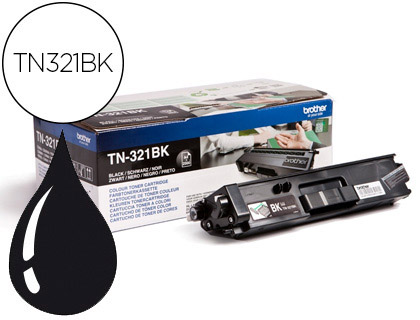 TONER BROTHER TN-321BK HLL8250CDN / HLL8350CDW NEGRO 2500 PAG