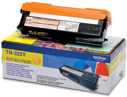 TONER BROTHER TN-325Y AMARILLO -3,500PAG- HL-4140CN HL-4150CDN HL-4570CDW DCP-9055CDN DCP-9270CDW