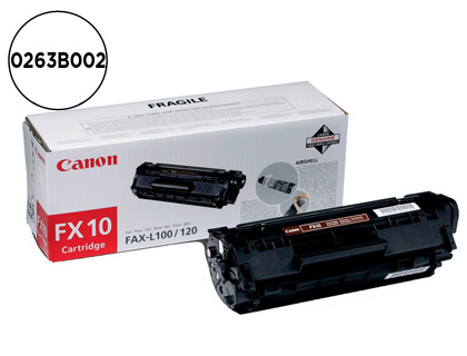 TONER CANON L100/L120 FX-10 NEGRO 2000 PAG@5%