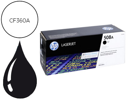 TONER HP 508A LASERJET ENTERPRISE M552/553/577 NEGRO 6.000 PAG